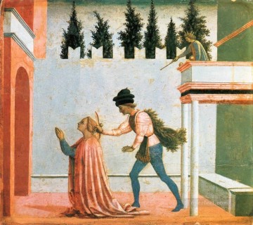 聖ルチアの殉教 ルネッサンス ドメニコ・ヴェネツィアーノ Oil Paintings